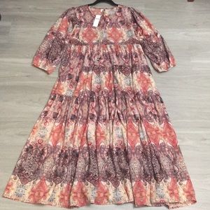 Anthropologie raga maxi dress